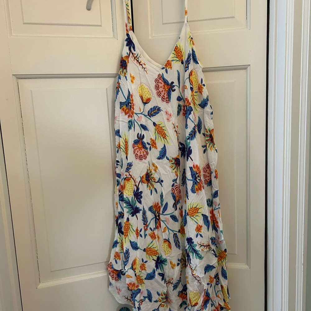 Floral Spaghetti Strap Dress